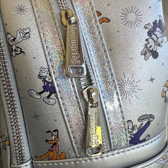 Disney Silver Mini Backpack - Picture 9 of 12